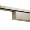 Rutland TS.11204 Door Closer EN 2-4 Cam Action Door Closer c/w Semi-radius cover & Slidearm Satin Nickel