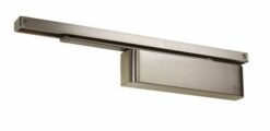 Rutland TS.11204 Door Closer EN 2-4 Cam Action Door Closer c/w Semi-radius cover & Slidearm Satin Nickel