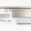Rutland TS.11204 Door Closer EN 2-4 Cam Action Door Closer c/w Semi-radius cover & Slidearm Silver