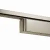 Rutland TS.11205 Door Closer EN 2-5 Cam Action Door Closer c/w Semi-Radius Cover & Slidearm Satin Nickel
