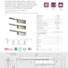Rutland TS.11205 Door Closer EN 2-5 Cam Action Door Closer c/w Semi-Radius Cover & Slidearm PVD Brass
