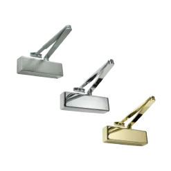 Rutland TS.3204 Door Closer c/w Cover, Flatbar Armset White