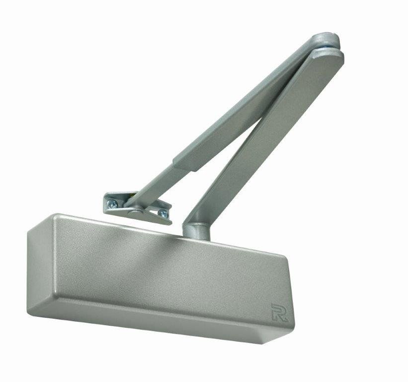 Rutland TS.3204 Door Closer c/w Cover, Flatbar Armset Satin Brass