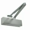 Rutland TS.3204 Door Closer c/w Cover, Flatbar Armset Satin Nickel