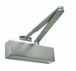 Rutland TS.3204 Door Closer, BC c/w Cover, Flatbar Armset Satin Nickel