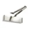 Rutland TS.4204 Door Closer c/w Cover, Flatbar Armset Polished Nickel