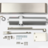 Rutland TS.5204 Door Closer DABC c/w Semi-Radius Cover, Flatbar Armset Satin Nickel
