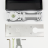 Rutland TS.7003NHO.DAX.PSS Non Hold Open Floor Spring & Back Check c/w Cover Plate Polished Stainless Steel