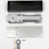 Rutland TS.7004NHO.DAX.PB Non Hold Open Floor Spring & Back Check c/w Cover Plate Polished Brass