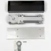 Rutland TS.7004NHO.DAX.PB Non Hold Open Floor Spring & Back Check c/w Cover Plate Polished Brass