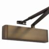 Rutland TS.9205 Door Closer, DABC c/w Semi-Radius Cover, Flatbar Armset OilRub Bronze
