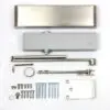 Rutland TS.9205 Door Closer, DABC c/w Semi-Radius Cover, Flatbar Armset Black