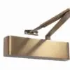 Rutland TS.9205 Door Closer, DABC c/w Semi-Radius Cover, Flatbar Armset Light Bronze