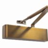 Rutland TS.9205 Door Closer, DABC c/w Semi-Radius Cover, Flatbar Armset Medium Bronze