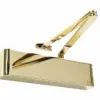 Rutland TS.9206 Door Closer c/w Semi-Radius Cover & Flatbar Armset PVD Brass