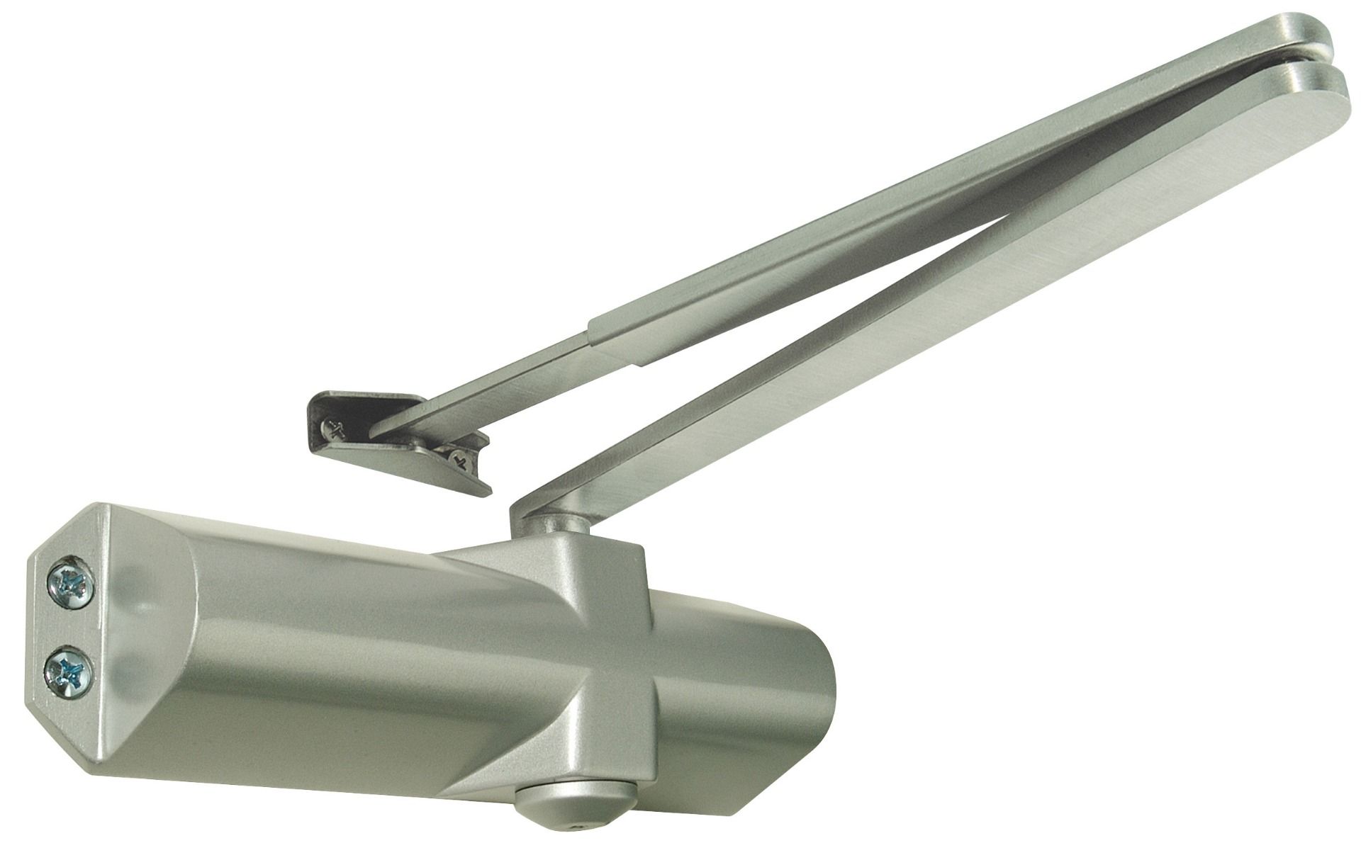 Rutland TS.3204 Door Closer, BC c/w Flatbar Armset Silver