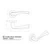 Carlisle Brass Sintra Latch Pack - Ultimate Door Pack Udp007Mb/Intb Matt Black