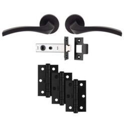 Carlisle Brass Sines Latch Pack - Ultimate Door Pack Udp008Mb/Intb Matt Black