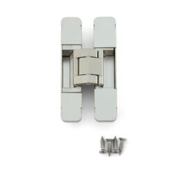 Sugastsune Hes3D-120Dn 3-Way Adjustable Concealed Hinge Satin Nickel