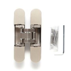 Sugastsune Hes3D-90Dn 3-Way Adjustable Concealed Hinge Champagne Gold