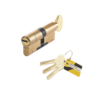 HS T/T Cyl TS007 1 STAR 35/45 Brass K/D 3 Keys