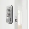 CODELOCKS Mechanical Digital Locks 100 series Mortice Latch Hold open Polished Brass
