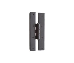66x155mm H cabinet hinge Black finish