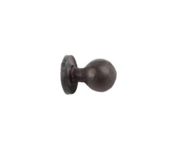 27x39mm Round cabinet knob beeswax finish