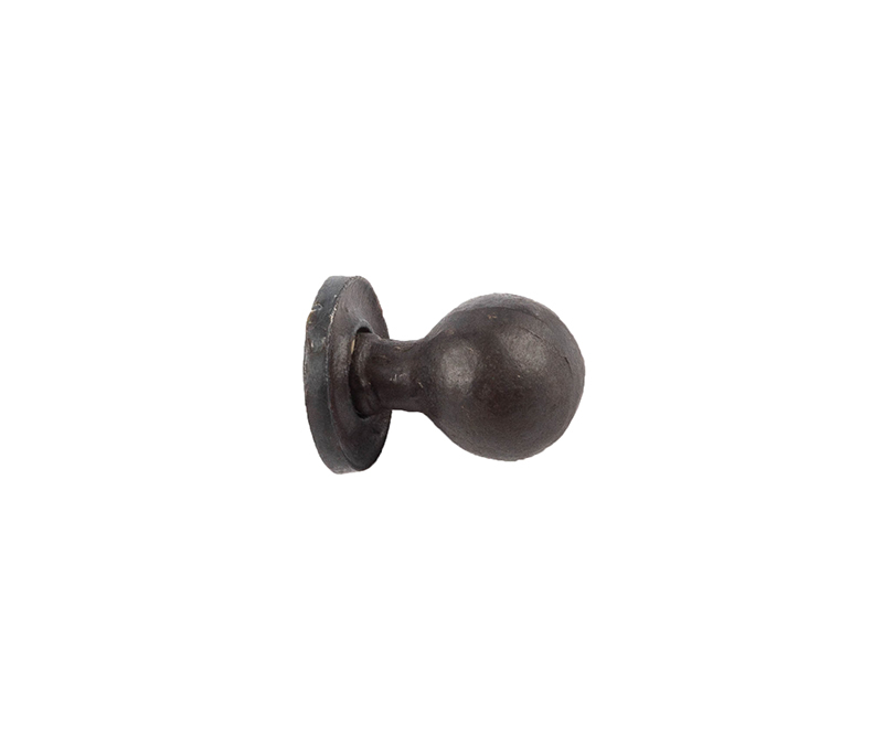 27x39mm Round cabinet knob beeswax finish