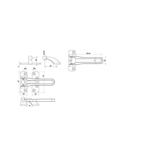 Frelan Security Door Guard J3003SB