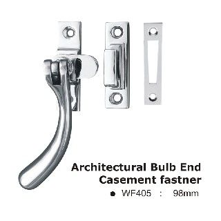 WF405PN Architectural Bulb End Casement fastner