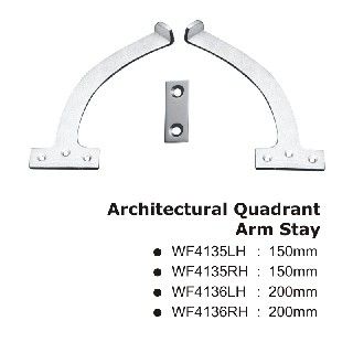 WF4136LHCP Architectural Quadrant Arm Stay