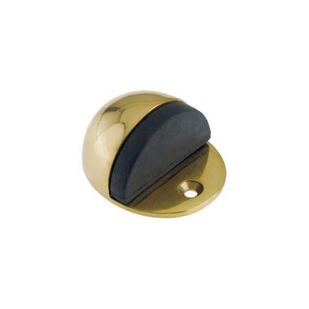 Zoo Hardware ZAS06B-ETB Door Stop Floor Mounted - Oval - PVD Etna Bronze