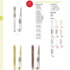 Zoo Hardware ZAS03-PVD-SB Door Handle Action Flush Bolt - Square 20 x 200mm - PVD Satin Brass