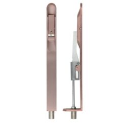 Zoo Hardware ZAS03R-TRG Door Handle Action Flush Bolt - Radius 20 x 200mm Tuscan Rose Gold