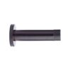 Zoo Hardware ZAS07-ETB Door Stop - Cylinder - 70mm Projection With Rose - PVD Etna Bronze