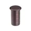 Zoo Hardware ZAS14-ETB Dust socket for flush bolt-concrete 20x38mm- Dark Bronze Finish