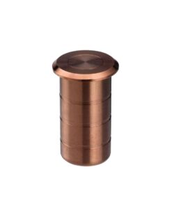 Zoo Hardware ZAS14-PVDBZ Dust socket for flush bolt-concrete 20x38mm - Satin Bronze Finish