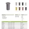 Zoo Hardware ZAS14-ETB Dust socket for flush bolt-concrete 20x38mm- Dark Bronze Finish