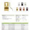 Zoo Hardware ZAS16-PCB Cylinder Latch Pull - Euro Profile - 88mm x 43mm - PCB