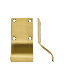 Zoo Hardware ZAS19-FSB Cylinder Latch Pull - Blank Profile - 88mm x 43mm - FSB