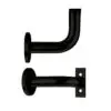 Zoo Hardware ZAS45-PCB Handrail Bracket - Powder Coated Matt Black