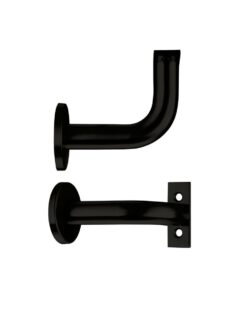 Zoo Hardware ZAS45-PCB Handrail Bracket - Powder Coated Matt Black