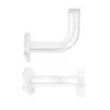Zoo Hardware ZAS45-PCW Handrail Bracket - Powder Coated Matt White