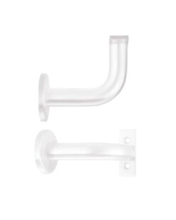 Zoo Hardware ZAS45-PCW Handrail Bracket - Powder Coated Matt White