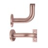 Zoo Hardware ZAS45-TRG Handrail Bracket - Tuscan Rose Gold
