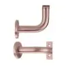 Zoo Hardware ZAS45-TRG Handrail Bracket - Tuscan Rose Gold