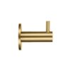 Zoo Hardware ZAS75-FSB Wall Mounted Coat Hook With Rose