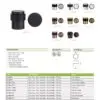 Zoo Hardware ZAS85-PVDBZ Door Stop Floor Mounted - Round Collar - Flat Top - PVD Bronze