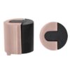 Zoo Hardware ZAS86-TRG Door Stop Floor Mounted - Round - Tuscan Rose Gold